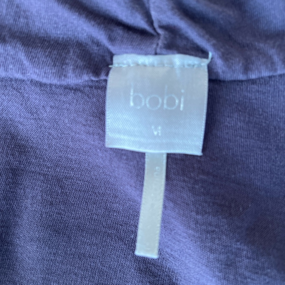 Bono cowl neck tank- purple.